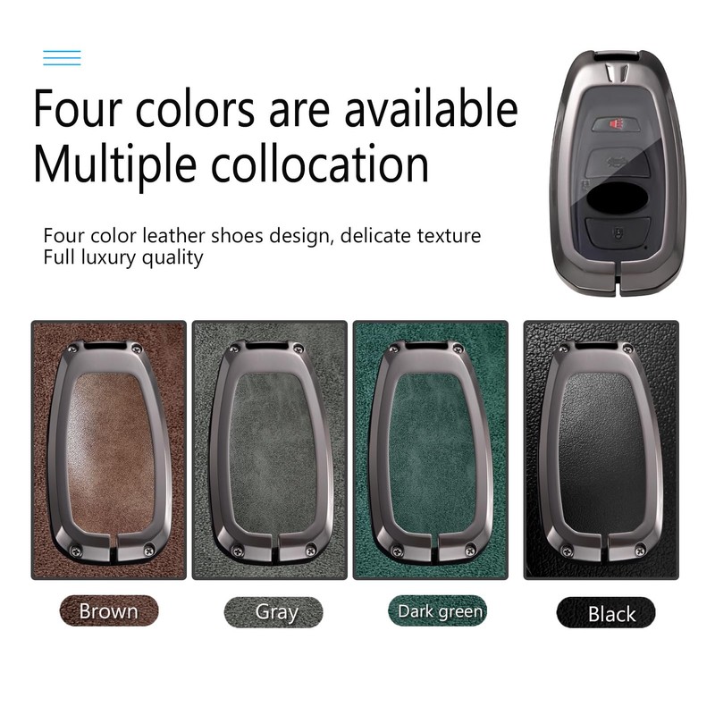 HIBEYO Key Fob Cover Compatible with Subaru Outback Ascent Forester
