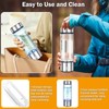 Hydrogen Water Bottles-420ml Hydrogen WaterBottle Generator with SPE PEM Technology,Rechargeable