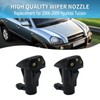 MDEOOSKY 2pcs Front Windshield Washer Nozzles, Replacement Windshield Wiper Nozzles,