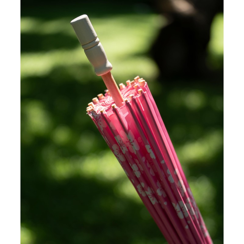 Cherry Blossom Parasol | 32" Japanese Umbrella for Weddings &