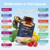 Totaria 13-in-1 Vitamin B Complex Pluswith Vitamin B1, B2b3