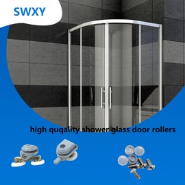 Shower Door Rollers Replacement 8 Pcs Old Fashioned Top & Bottom 25mm Shower Door Wheels