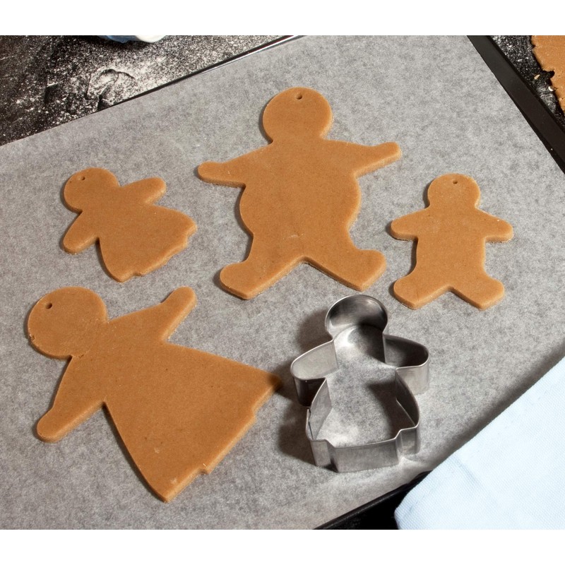 Tala Stainless Steel Gingerbread Family Cutters