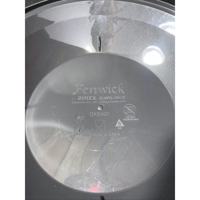 Dinex Carlisle Fenwick DX5400 Insulated Dome 10" D Graphite Grey