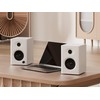 3" Bookshelf Speakers with Detailed Mellow Treble & Deep Bass,