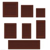 AirTech-UK Air Vent Grille Brown Plastic Wall Ducting Ventilation Cover