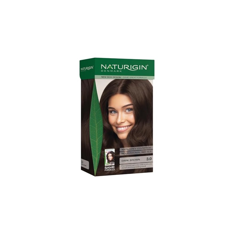 Naturigin Hair Colour - Permanent - Dark Coffee Brown -