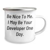 Funny Developer Gifts for Men and Women: Be Nice to