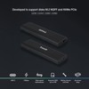 Tooq TQE-2223B Black Aluminum Simple Opening USB 3.1 Gen2 10Gbps