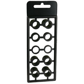 Install Bay Spacers Black Plastic 10 Pack - SST