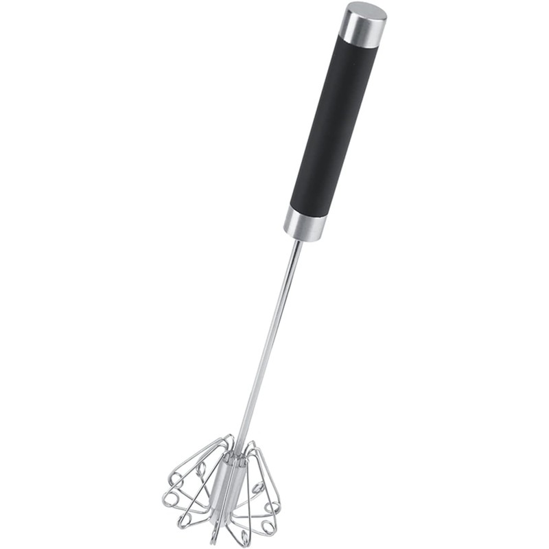 Batidor Manual de Huevos, Batidor de Huevos de Acero Inoxidable