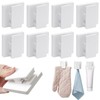 NPENGHUI 8 Pack Large Self Adhesive Clips Wall Tapestry Hanger