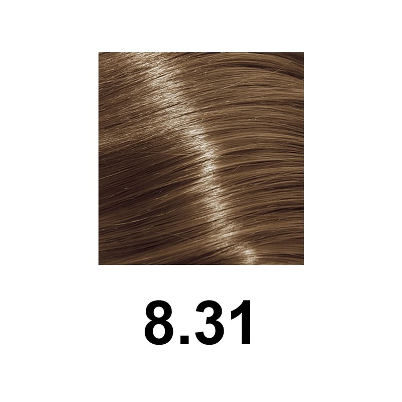 3x L 'Oreal MAJIREL 8,31 Light Blond Gold Asch Creme Hair