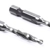 szgate 5PCS Combination Drill Tap Bit Set Screw Tapping Hex