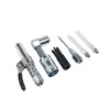 Grease Gun Accessory Kit,Includes 2pcs Grease Needle Nozzles,Grease Needle Dispenser,