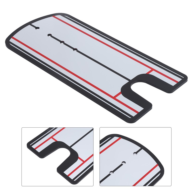 Golf Swing Straight Practice Mirror Portable Golf Putting Mirror Alignment