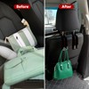 LUCKY-M 2Pack Car Hooks for Headrest, Car Headrest Hook for