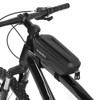 Hardshell Bicycle Mountain Bike Bag Front Beam Pipe Waterproof Saddle