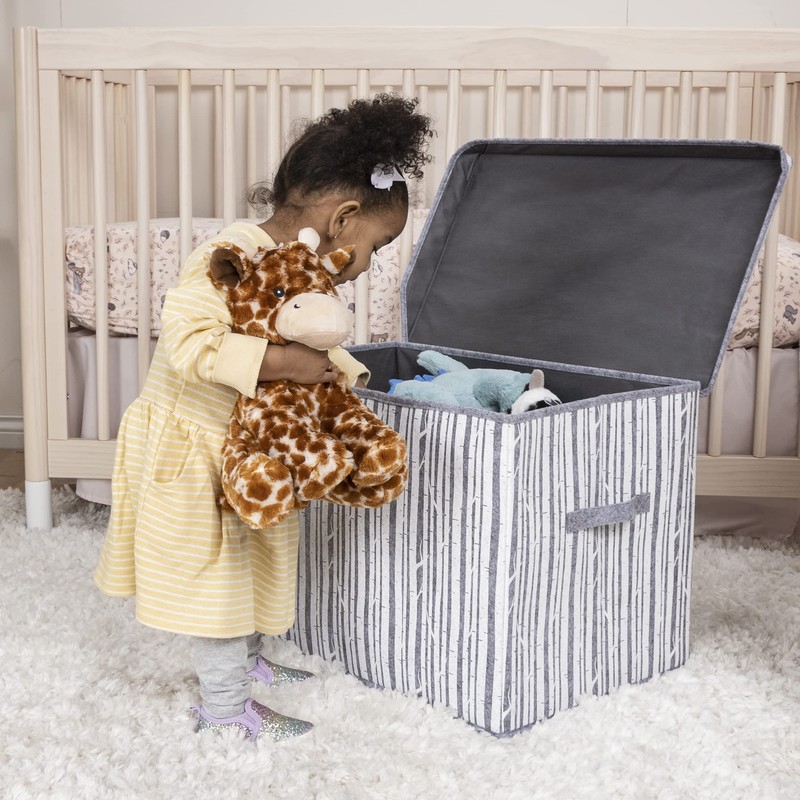 Sammy & Lou Collapsible Felt Soft Toy Box Toy Chest