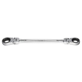 TONE RMFW-1719 Double Neck Swing Ratchet Glasses Wrench Double Sided Width 0.7 x 0.7 inches (17 x 19 mm)