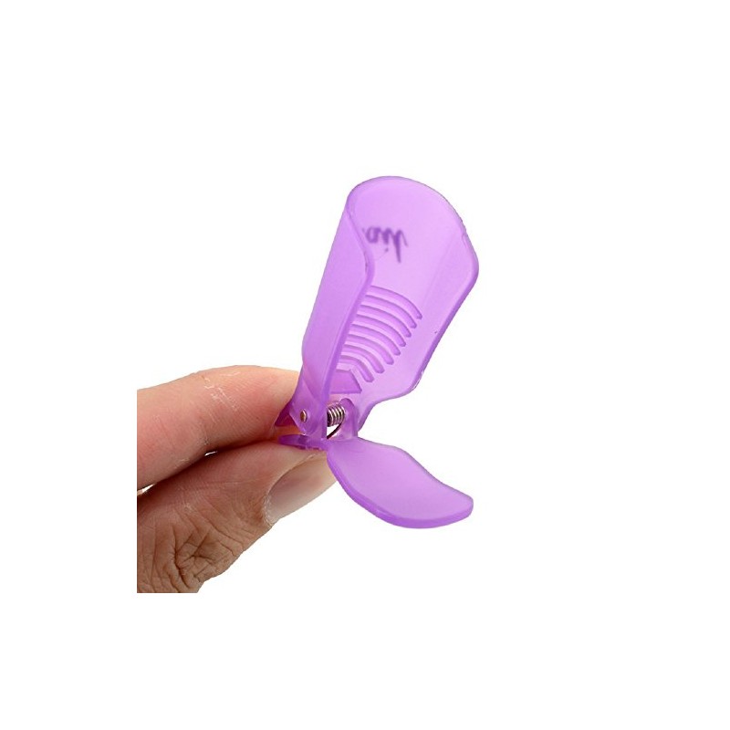 Sannysis 10PC Nail Art Soak Off Cap Clip UV Gel