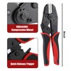Mayouko 7PCS Quick Change Wire Crimping Tool Set for Heat