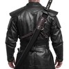 Leather Shoulder Frog Belt Adjustable Sword Sheath for Hero Cosplay