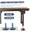 TEHAUX 2sets Adjustable Furniture Levelers Table Leg Leveling Feet for