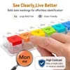 Extra Large Pill Organizer 2 Times a Day - Weekly