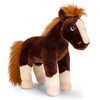 tachi Large Cuddly Toy Foal Plush Toy Horse Brown Plush
