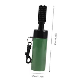 KOMBIUDA Golf Cleaning Brush Golf Accessories for Women Replaceable Golfs Club Brush Brushes for Cleaning Golf Equipment Golf Brush Golf Essentials Golf Supplies Golf Scrubber Plastic Green