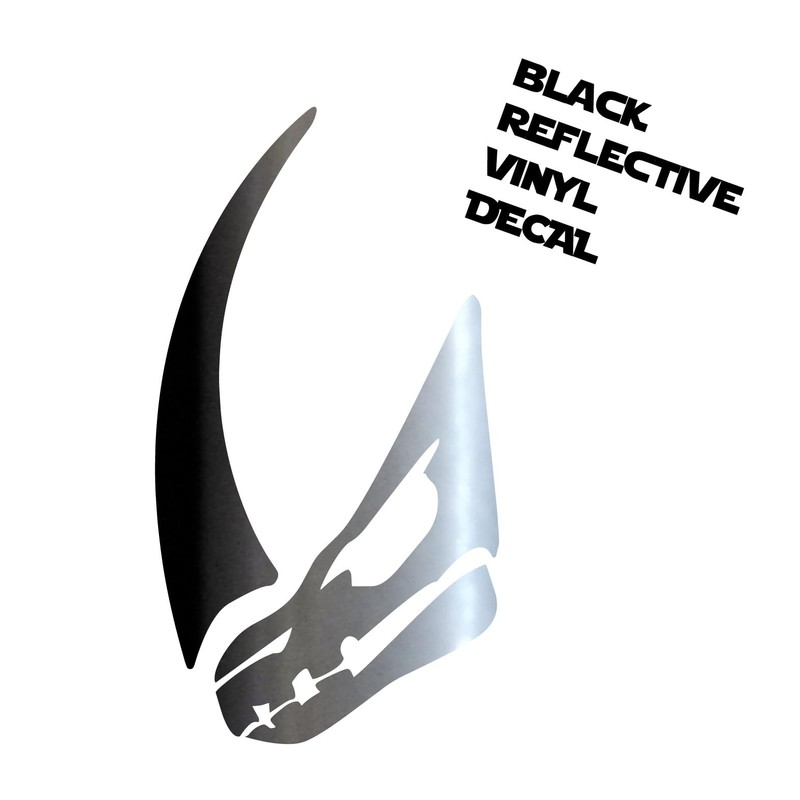 Star Extra Small Mandalorian Logo Signet Vinyl Decal Sticker