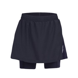 beroy Women Quick Dry and Breathable Cycling Skirt Shorts Bike Skorts Pantskirt with 3D Padded(ablack,4XL)