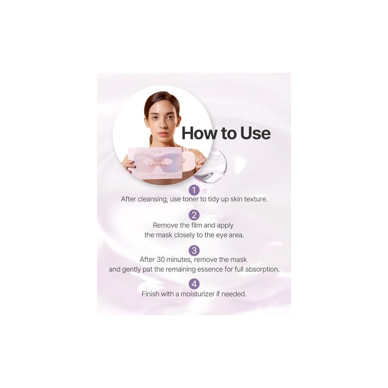 Petitfee Aura Quartz Hydrogel Eye Zone Mask 5Ea (9G5) -