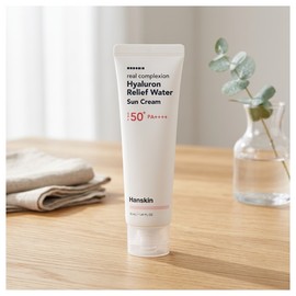 Hanskin Hyaluronic Relief Water Sun Cream 50ml (SPF50+) 1 unit I agree to the use of personal information / 한스킨 히알루론 릴리프 워터 선크림 50ml(SPF50+) 1개 개인정보 활용에 동의합니다