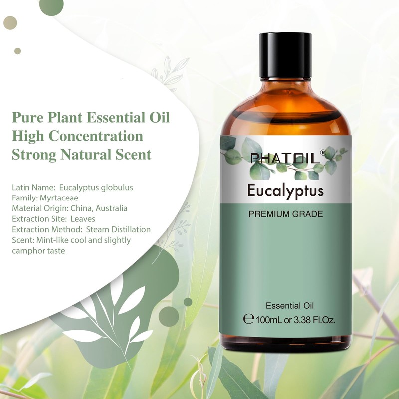 PHATOIL Aroma Oil Eucalyptus Essential Oil 100 ml Aroma Oil
