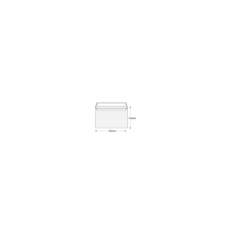 50 C6 Conqueror Laid (Textured) Cream Envelopes (¼ A4) -