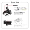 Claymore Capon 120D (Black) - Rechargeable Cap Light with Motion