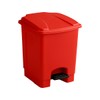 Zedfire [Red] Step-On 4-Gallon Trash Can - Compatible with Biohazard