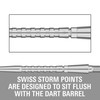 TARGET Darts Swiss Point Storm Dart Points, Surge (3 Pack