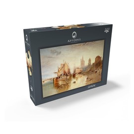 MyPuzzle Cologne, The Arrival of A Packet-Boat: Evening - Premium 500 Piece Jigsaw Puzzle for Adults