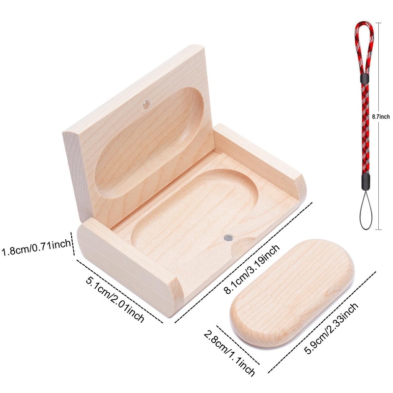 Yaxiny USB Stick Wooden Memory Stick 32 GB USB 3.0