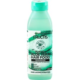 Garnier Fructis Hair Food Aloe Vera Shampoo, Natural Hydrating Shampoo, Vegan, 350 Ml
