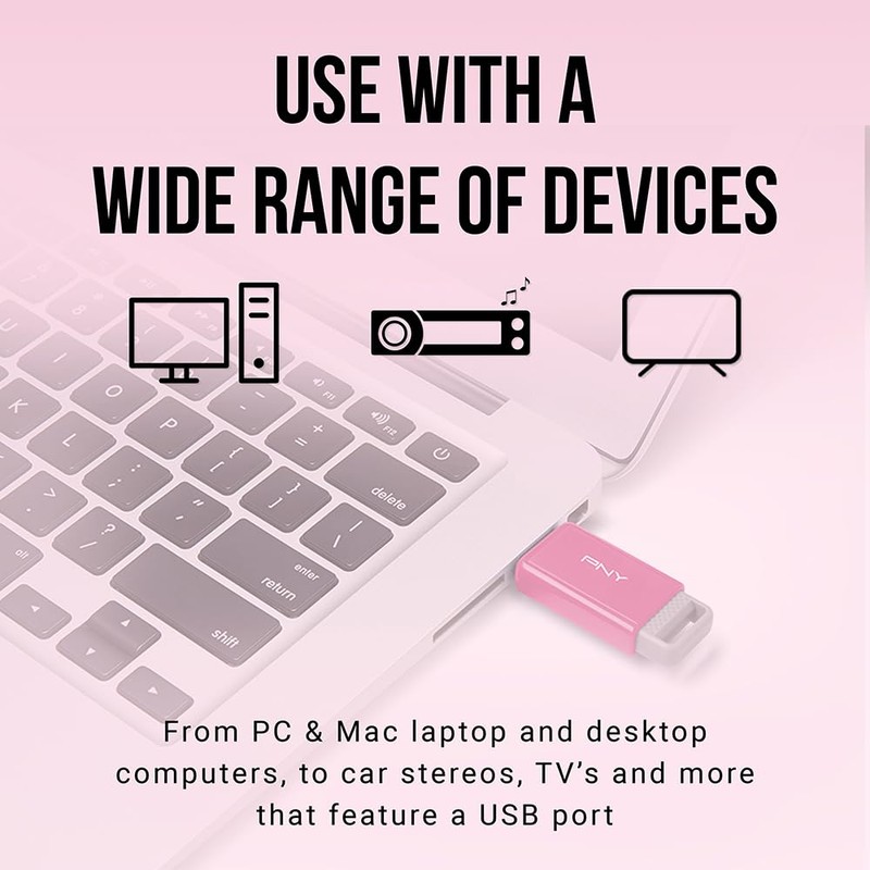 PNY 64GB USB 2.0 Flash Drive 2-Pack