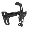 Motorcycle License Plate Bracket CNC Aluminium Alloy Universal Adjustable Motorcycle