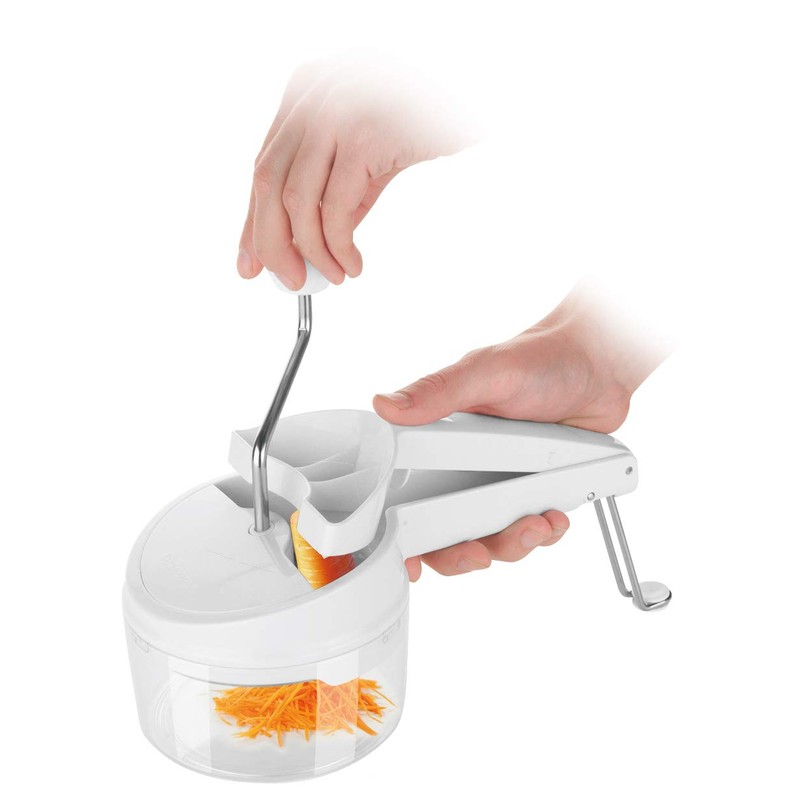 Forever Crystal Rotary Grater 3 Disks Handy, 14.2 x 14