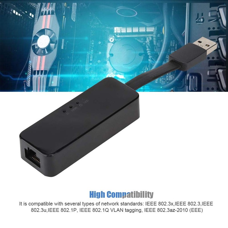 for Realtek RTL8153 Gigabit Network Adapter 10/100/1000Mbps 40-Pin USB3.0 to