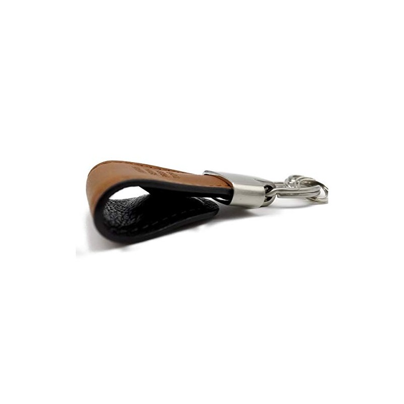 [Vintage Revival Productions] Key Clip Oil Leather Italian Oil Leather