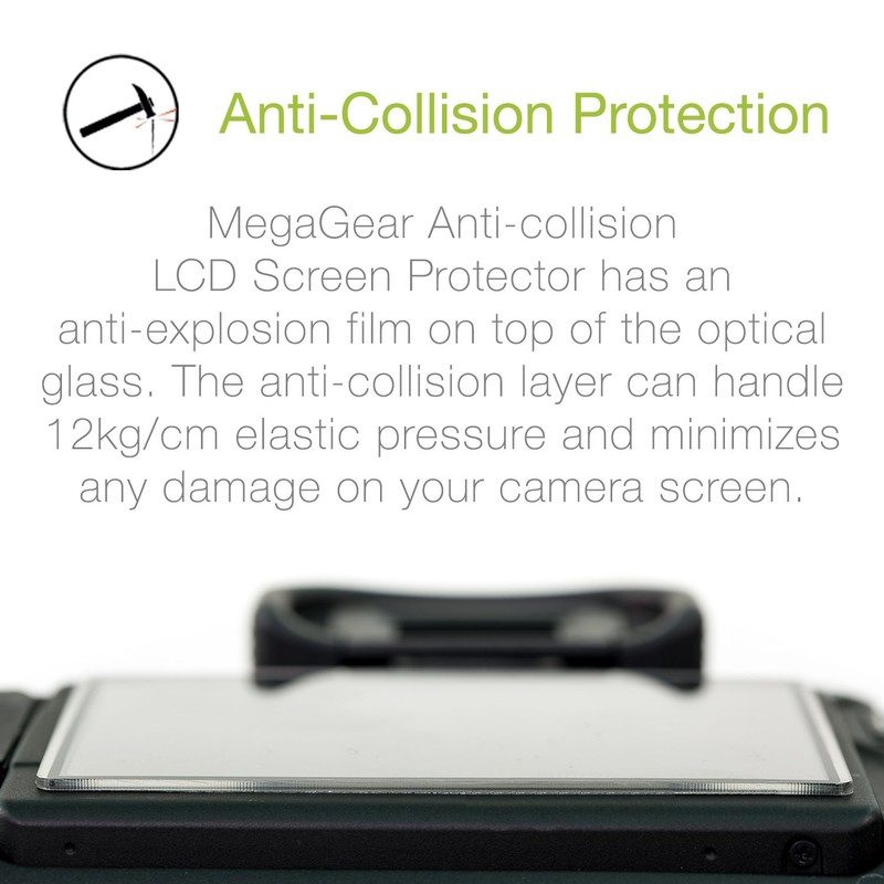MegaGear LCD Optical Screen Protector For Canon EOS 70D Screen