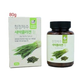 제주 새싹보리 콜라겐 정/제주도 새싹 보리 어린잎 저분자콜라겐 펩타이드 80g Jeju Barley Collagen Concentrate / Jeju Young Barley Leaf Low Molecular Collagen Peptide 80g
